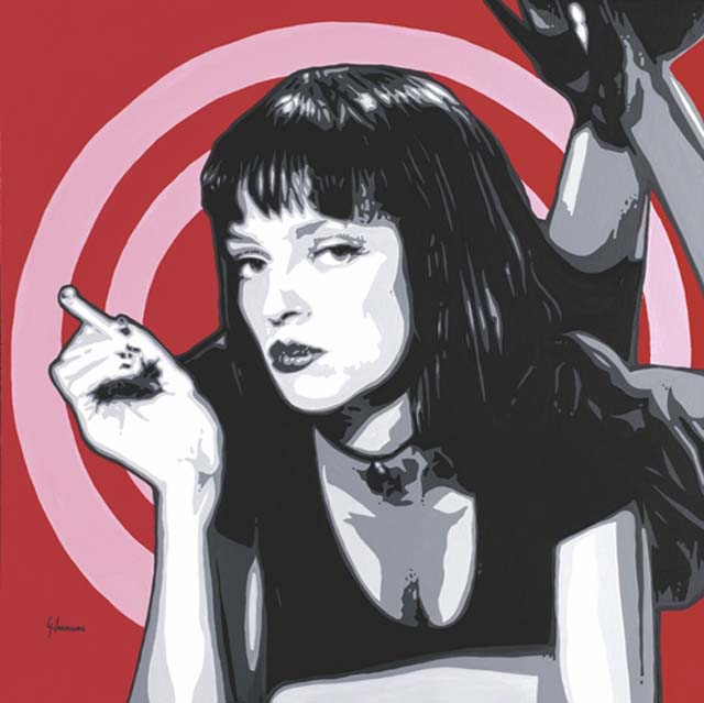 mia wallace print